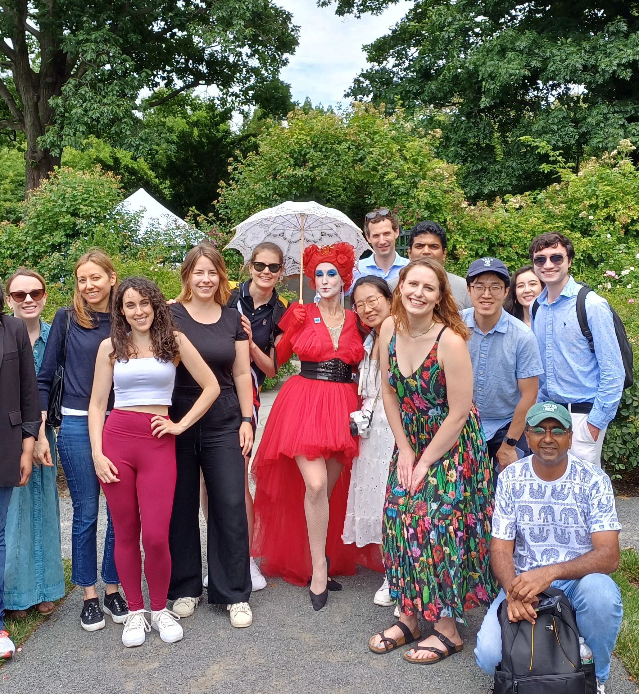 YPA members at the New York Botanical Garden