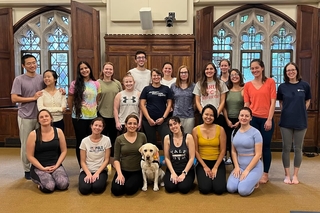 Dog Yoga Group Photo