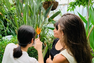 Postdocs during the Marsh Botanical Garden