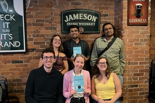 A group at YPA Pint of Postdoc and Happy Hour