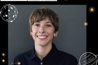 Flyer for pre-lecture luncheon with Natalie Wolchover