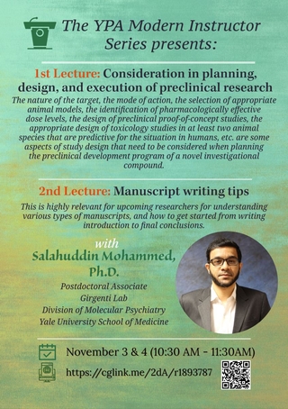 Salahuddin Mohammed Modern Instructor Flyer