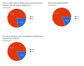 Mental Health Survey: Caretaker Responsibilities