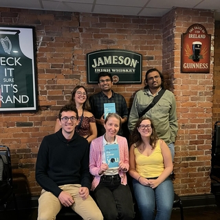 A group at YPA Pint of Postdoc and Happy Hour