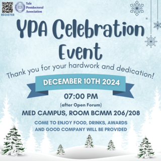 Flyer for YPA Celebration Event